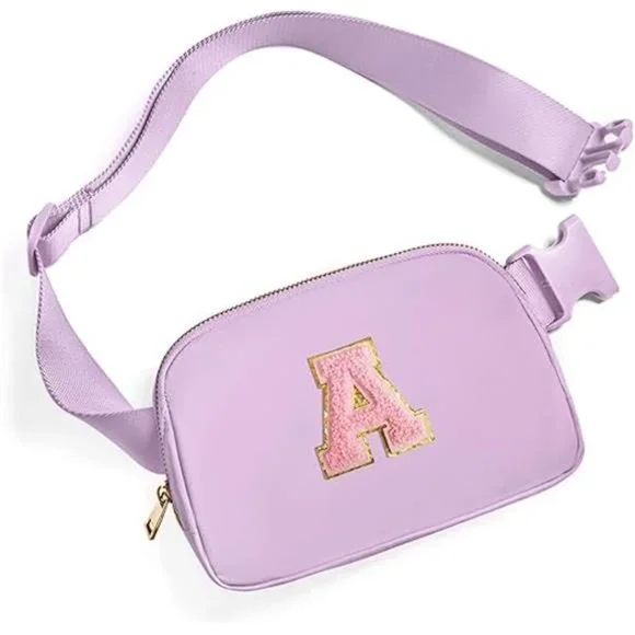 Easter Gifts for Teens Girls Belt Bag Fanny Pack Crossbody Bags Initial Letter - Picture 7 of 7